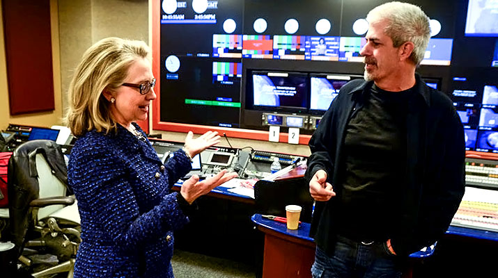 Us State Department A Global Townterview With Hillary Clinton, Live Production