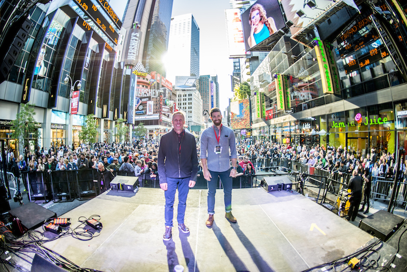 The Challenges Of Live Production In Times Square