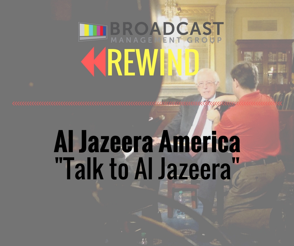 Bmg Rewind: Al Jazeera America’s “Talk To Al Jazeera”