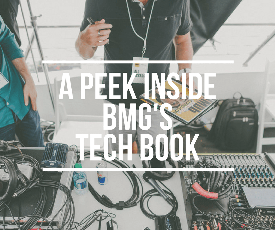 A Peek Inside Bmg’s Tech Book