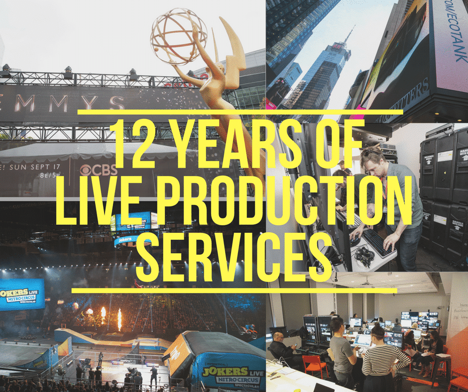 12 Years Of Live Production